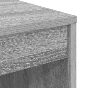 Biurko vidaXL Szare 70 cm x 70 cm 7