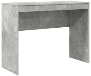 Biurko vidaXL Szare 100 cm x 40 cm 3