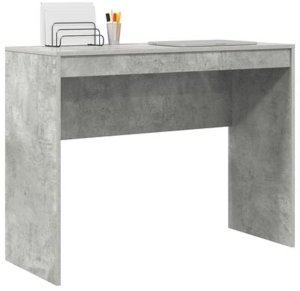 Biurko vidaXL Szare 100 cm x 40 cm 5