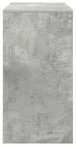 Biurko vidaXL Szare 100 cm x 40 cm 7