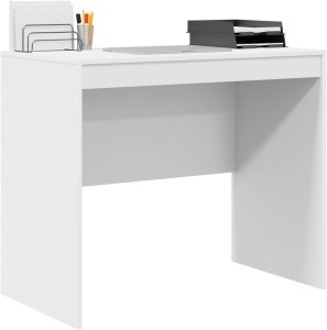 Biurko vidaXL Białe 90 cm x 50 cm 3