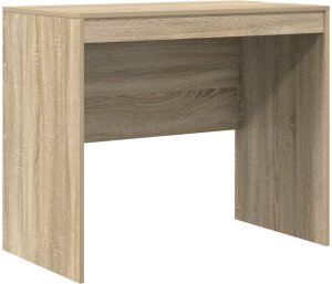 vidaXL Biurko do pisania Dąb Sonoma Płyta wiórowa 90 x 50 x 76 cm Proste 2