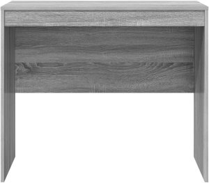 Biurko vidaXL Szare 90 cm x 50 cm 4