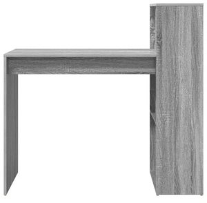 Biurko vidaXL Szare 108 cm x 55 cm 6