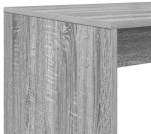 Biurko vidaXL Szare 108 cm x 55 cm 9