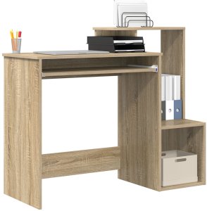 Biurko vidaXL Dąb Sonoma 106 cm x 41 cm 3