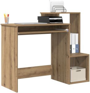 Biurko vidaXL Brązowe 106 cm x 41 cm 3