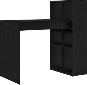 Biurko vidaXL Czarne 108 cm x 55 cm 2