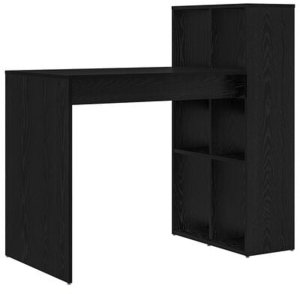 Biurko vidaXL Czarne 108 cm x 55 cm 3