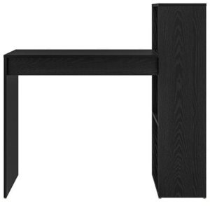 Biurko vidaXL Czarne 108 cm x 55 cm 6