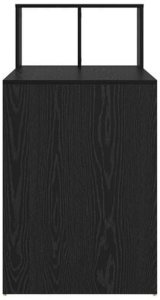 Biurko vidaXL Czarne 108 cm x 55 cm 7