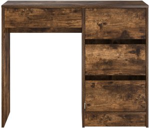 Biurko vidaXL Brązowe 100 cm x 50 cm 5