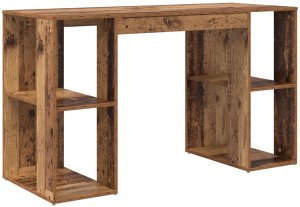 Biurko vidaXL Brązowe 130 cm x 50.5 cm 2