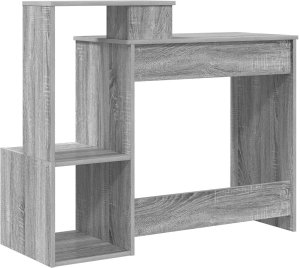 Biurko vidaXL Szare 106 cm x 41 cm 7