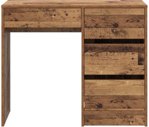 Biurko vidaXL Brązowe 90 cm x 50 cm 5