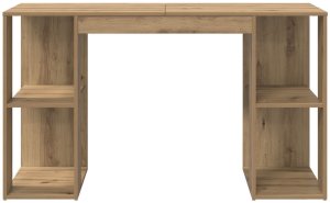 Biurko vidaXL Dąb 130 cm x 50.5 cm 4