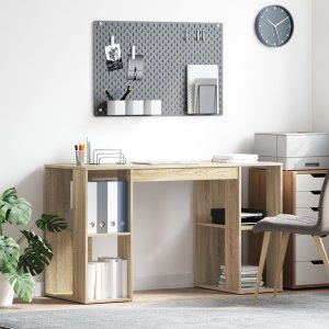 vidaXL Biurko Sonoma Oak Sonoma oak Drewno inżynieryjne 1