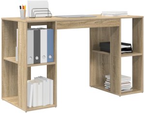 Biurko vidaXL Dąb Sonoma 130 cm x 50.5 cm 3