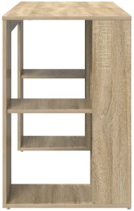 Biurko vidaXL Dąb Sonoma 130 cm x 50.5 cm 5