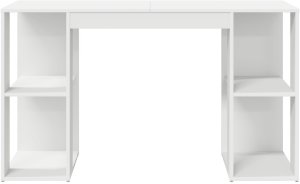 Biurko vidaXL Białe 130 cm x 50.5 cm 4