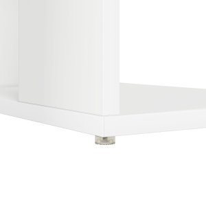 Biurko vidaXL Białe 130 cm x 50.5 cm 8