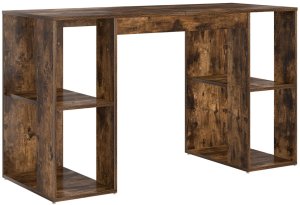 Biurko vidaXL Brązowe 130 cm x 50.5 cm 2