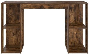 Biurko vidaXL Brązowe 130 cm x 50.5 cm 4