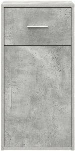 vidaXL szary stół do przechowywania Szary beton 5