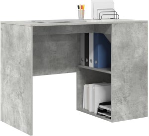 Biurko vidaXL Szare 100 cm x 50 cm 3