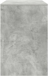 Biurko vidaXL Szare 100 cm x 50 cm 5