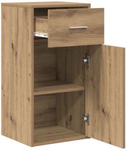 vidaXL Szafka Dębowa Rzemieślnicza Dąb Drewno Konstrukcyjne Średnia 4