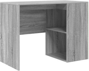 Biurko vidaXL Szare 102 cm x 50 cm 2