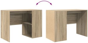 Biurko vidaXL Dąb Sonoma 120 cm x 50 cm 8