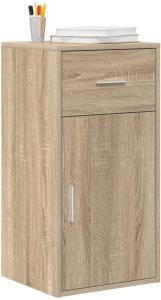 vidaXL Szafa Sonoma Oak Sonoma oak MDF Średnia Szafa Sonoma Oak 3