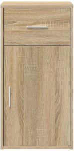 vidaXL Szafa Sonoma Oak Sonoma oak MDF Średnia Szafa Sonoma Oak 5