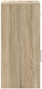 vidaXL Szafa Sonoma Oak Sonoma oak MDF Średnia Szafa Sonoma Oak 6