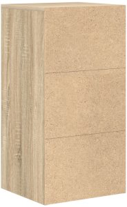 vidaXL Szafa Sonoma Oak Sonoma oak MDF Średnia Szafa Sonoma Oak 7