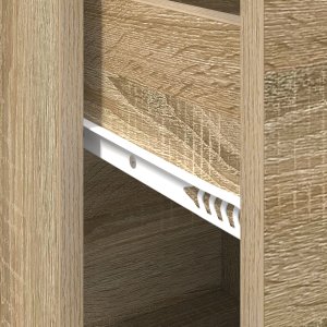 vidaXL Szafa Sonoma Oak Sonoma oak MDF Średnia Szafa Sonoma Oak 8