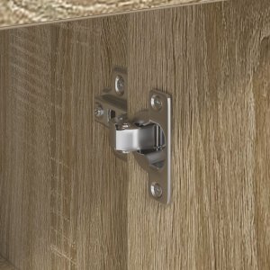vidaXL Szafa Sonoma Oak Sonoma oak MDF Średnia Szafa Sonoma Oak 9