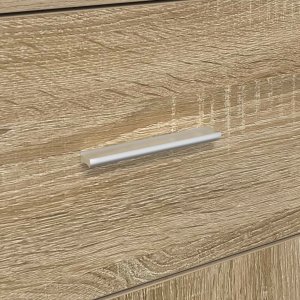 vidaXL Szafa Sonoma Oak Sonoma oak MDF Średnia Szafa Sonoma Oak 10