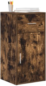vidaXL Rustykalna szafka wędzonego dębu Wędzony dąb 3