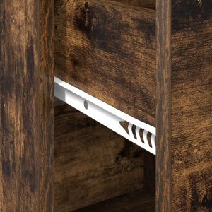 vidaXL Rustykalna szafka wędzonego dębu Wędzony dąb 8