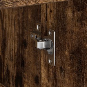 vidaXL Rustykalna szafka wędzonego dębu Wędzony dąb 9