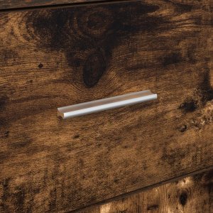 vidaXL Rustykalna szafka wędzonego dębu Wędzony dąb 10