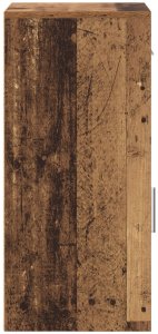 vidaXL Brązowa szafa na przechowywanie Stare drewno Drewno drzewne Średni 6