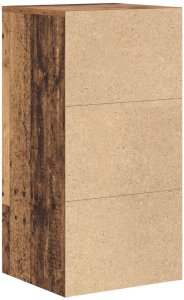 vidaXL Brązowa szafa na przechowywanie Stare drewno Drewno drzewne Średni 7