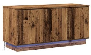 vidaXL Szafka RTV Stare Drewno 100x38x49 cm Drewno Inżynieryjne 3