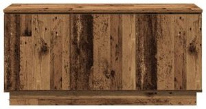 vidaXL Szafka RTV Stare Drewno 100x38x49 cm Drewno Inżynieryjne 7