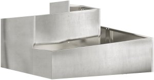 vidaXL Donica Metalowa Stal Nierdzewna Duża Trwała Prostokątna 2