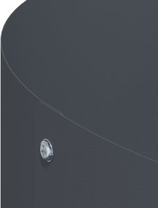 vidaXL Antracytowa donica metalowa Antracytowy Metal Duża Trwała 6